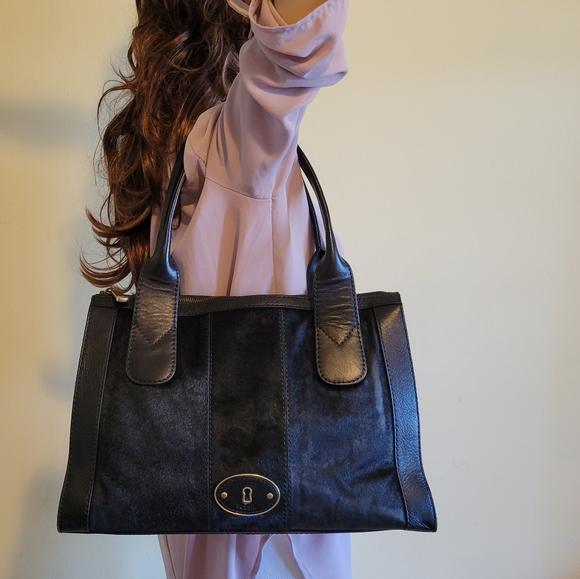 Fossil L Cowhide/PIEL Leather Shoulder Bag - Picture 3 of 12